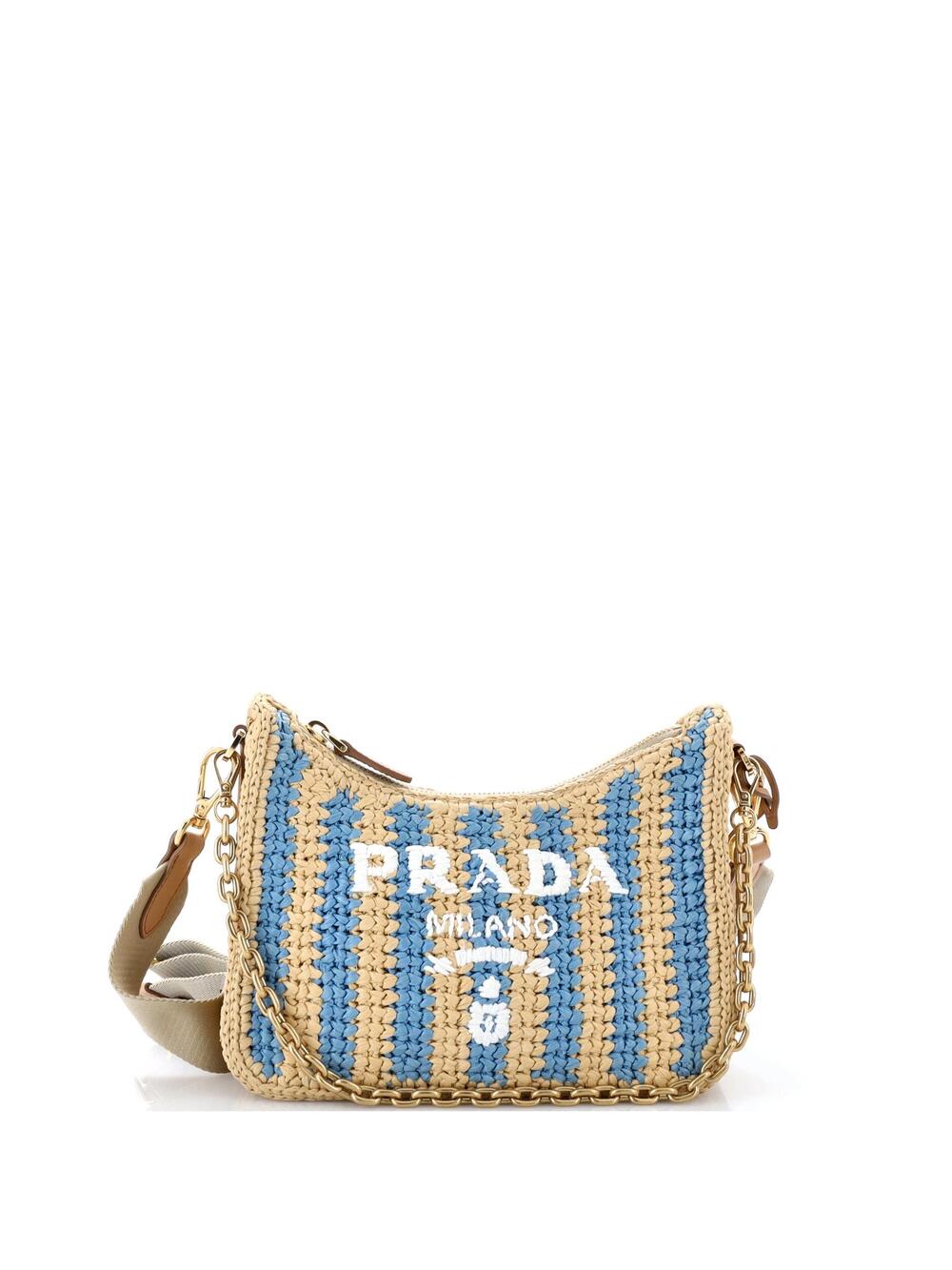 Prada Re-Edition Shoulder Bag Striped #356575P21B